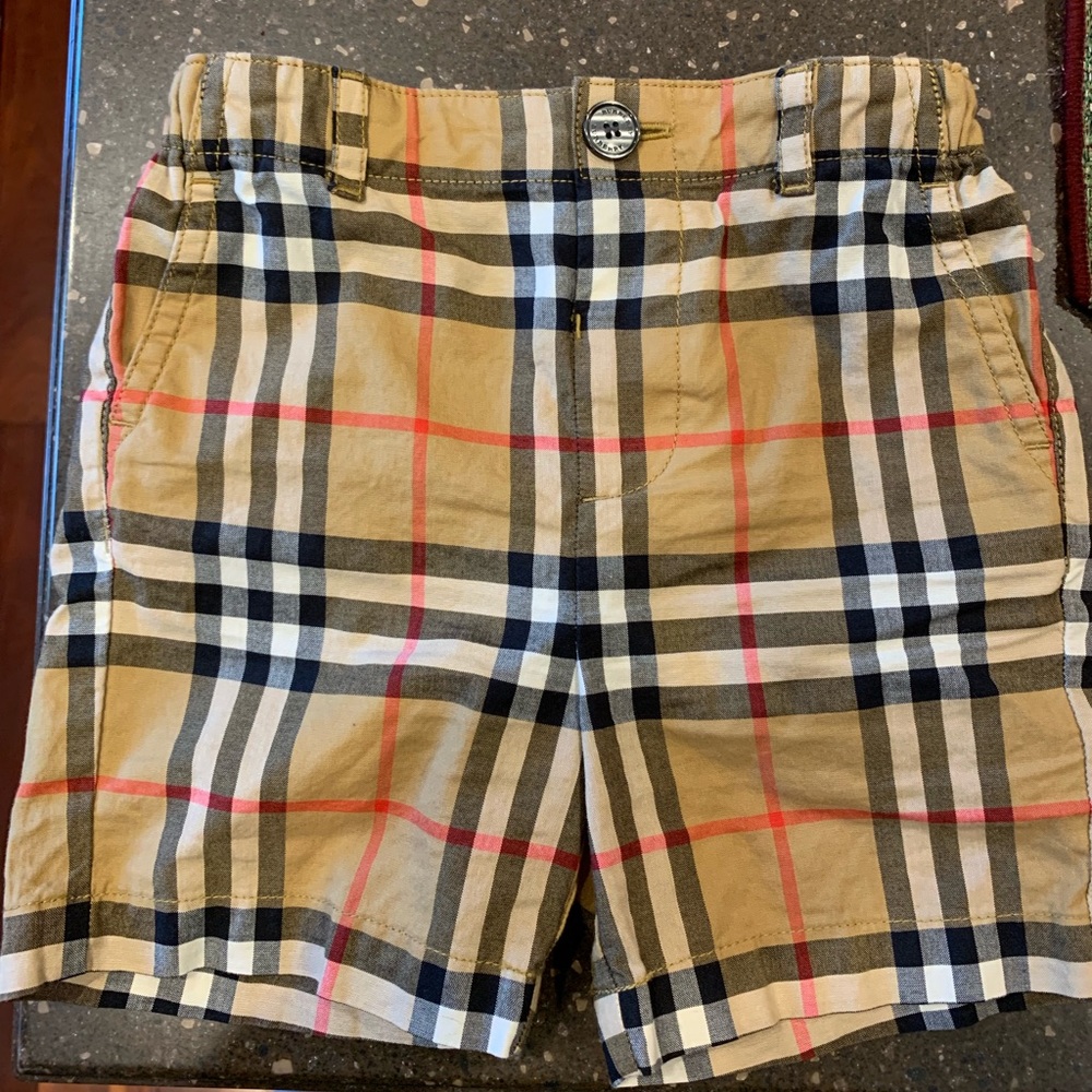 Burberry infant shorts